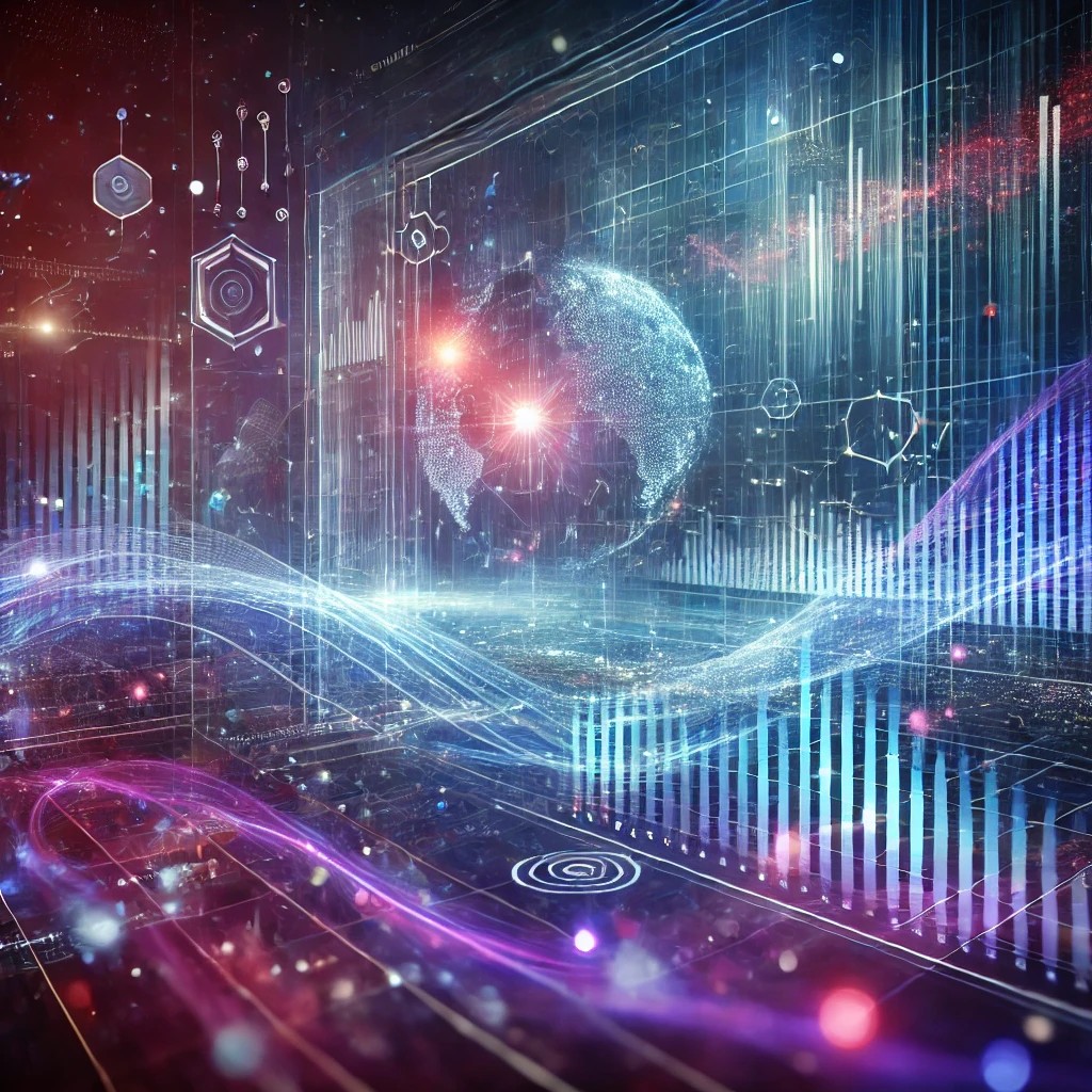 Futuristic Finance Visualization